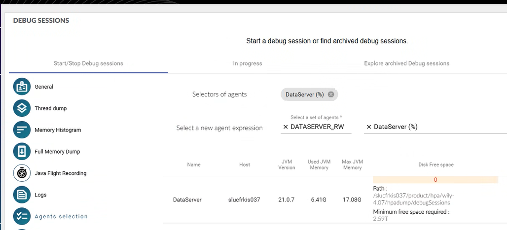 0 value in Disk Free space